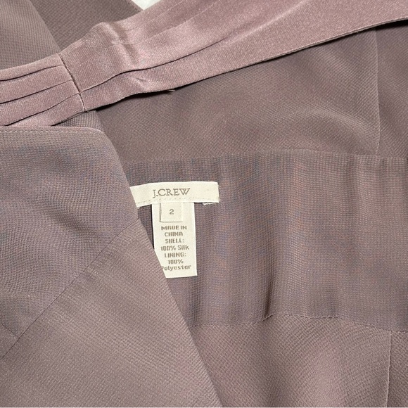 J. Crew Silk Formal Dress Size 2 - Picture 6 of 11